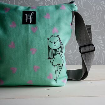 Taška crossbody - LIGHT - Slečna Hanunka v lince